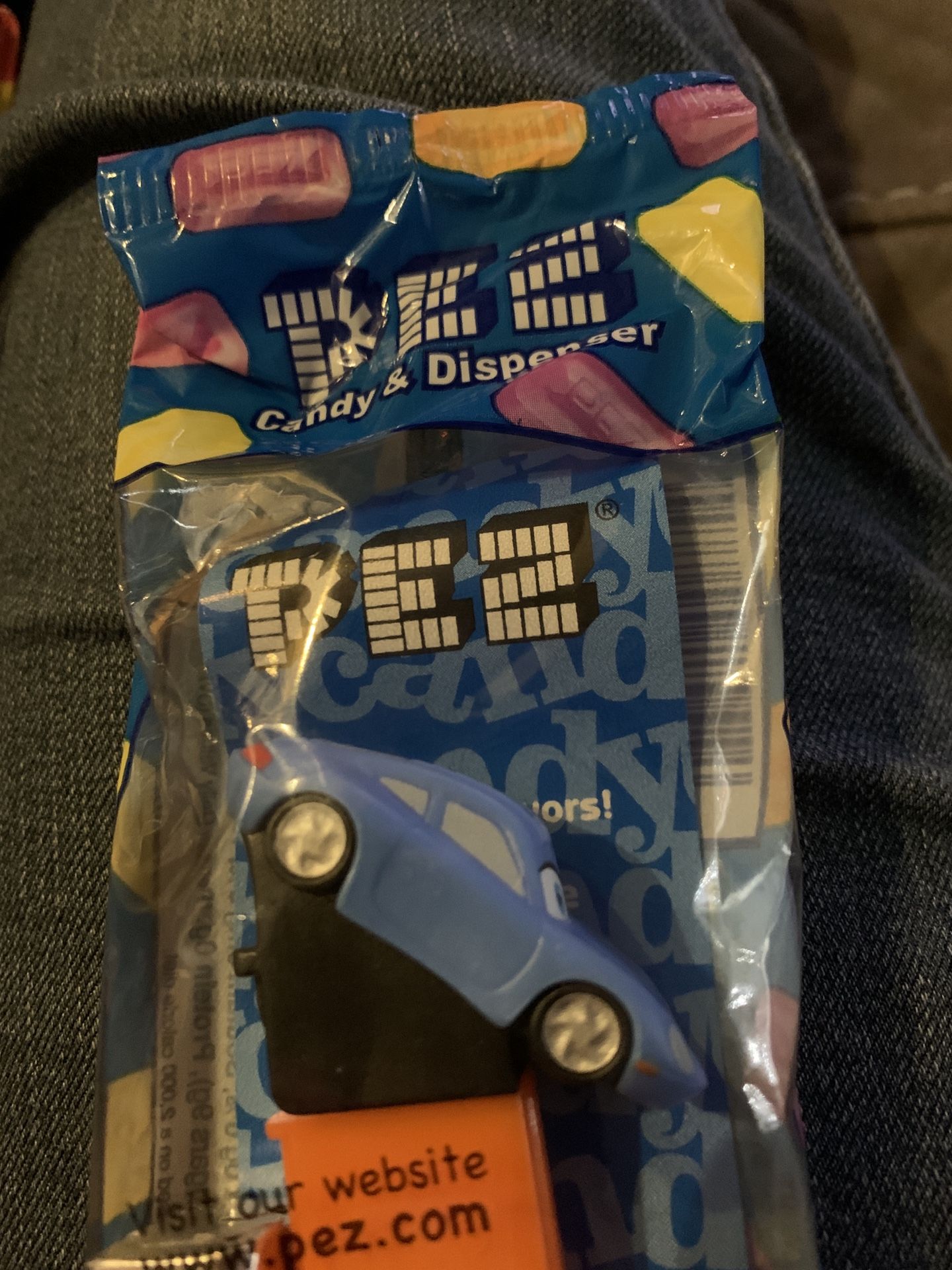 PEZ Candy Dispenser Disney Pixar Cars Movie Sally Porsche New In Package