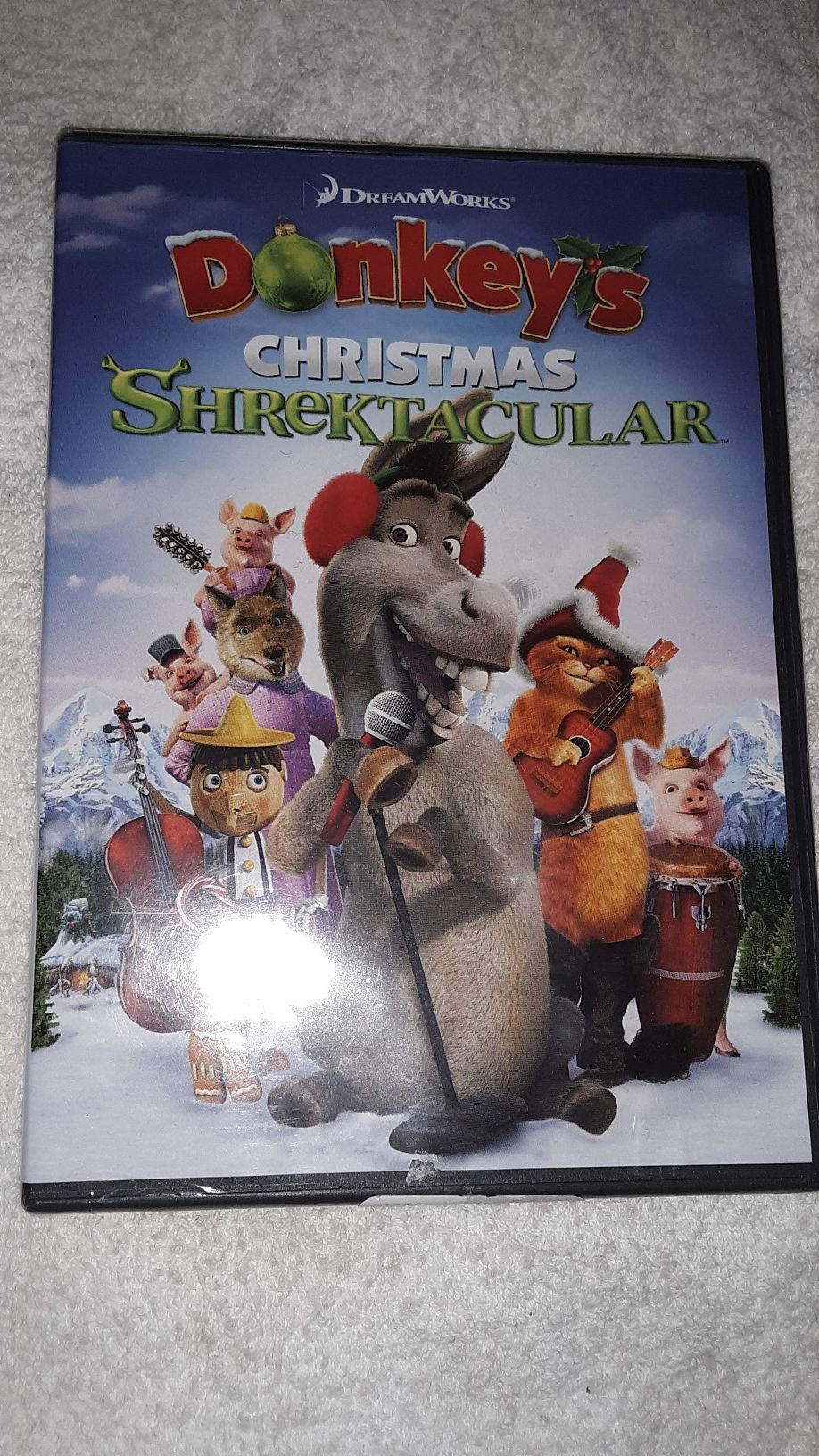 Shrek donkey Christmas dvd