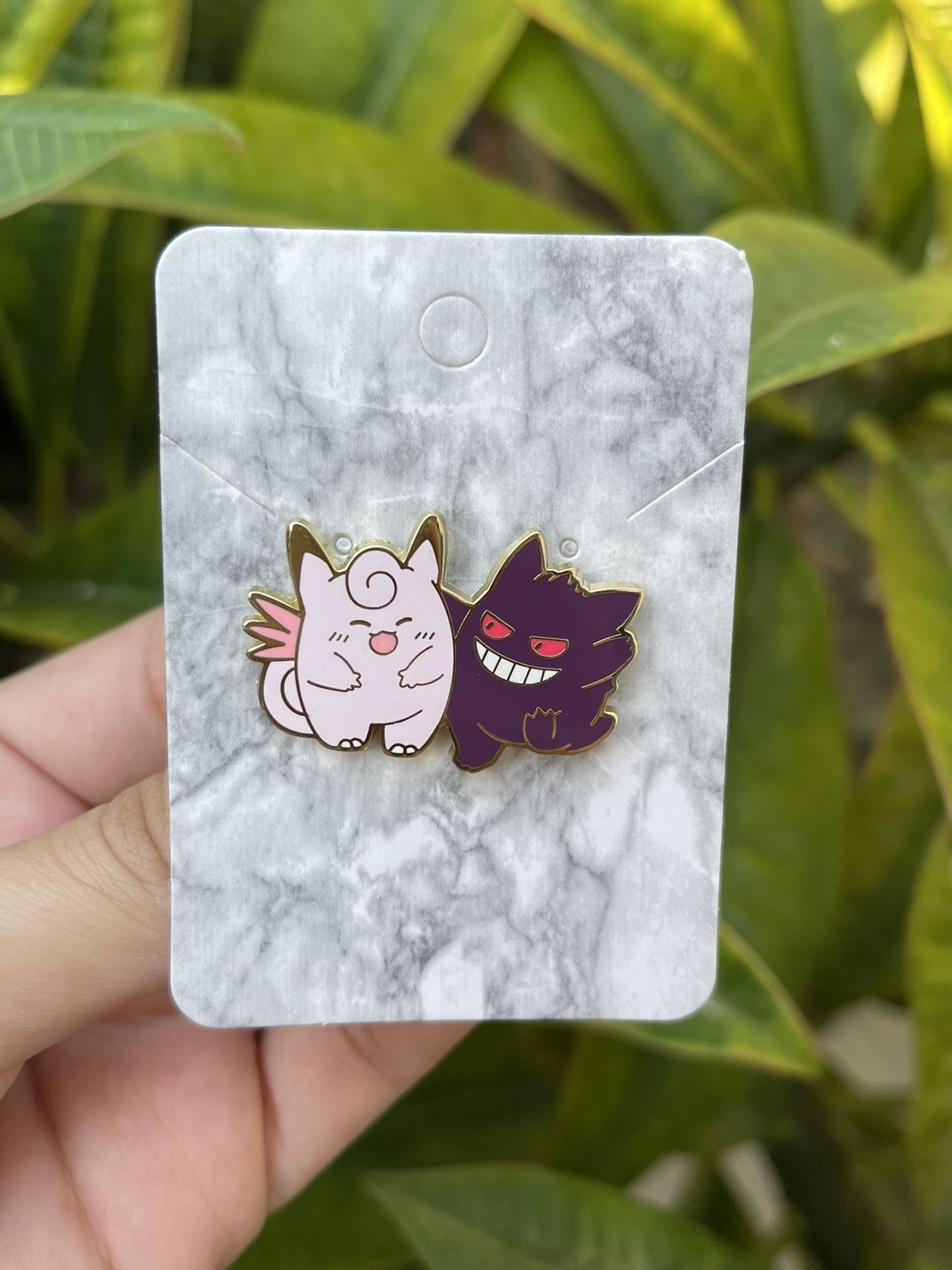 Gengar X Clefairy Pokemon Pin