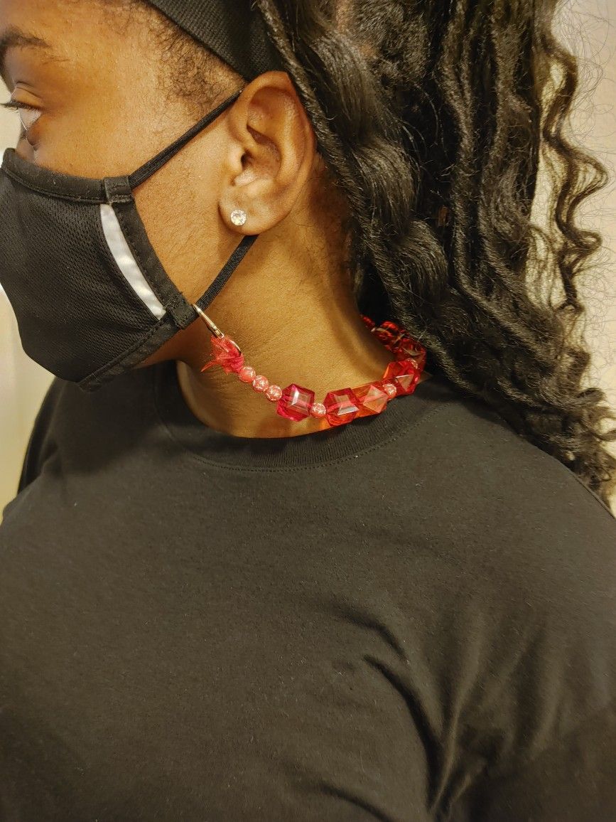Mask Holder Necklace