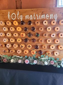 Wedding Donut Board Thumbnail