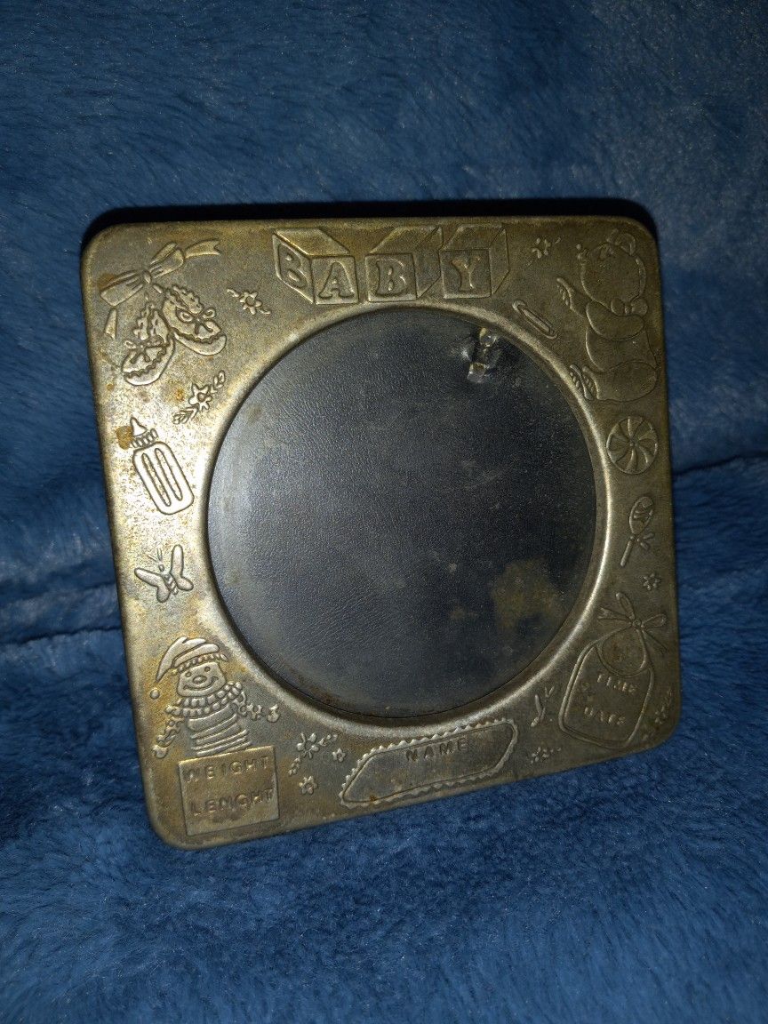 Antique Baby Picture Frame