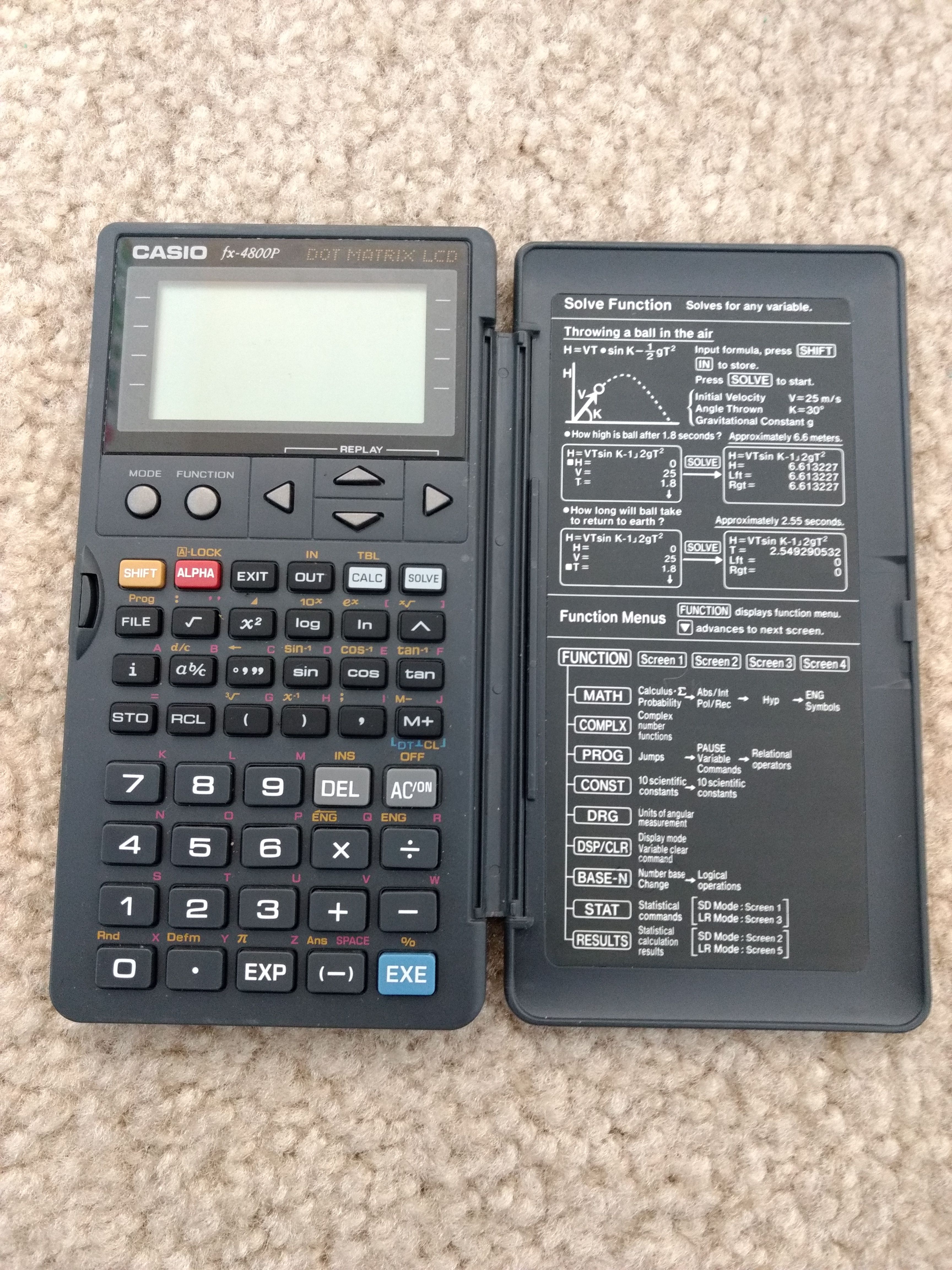 Calculator CASIO fx-4800P for Sale in Irvine, CA - OfferUp