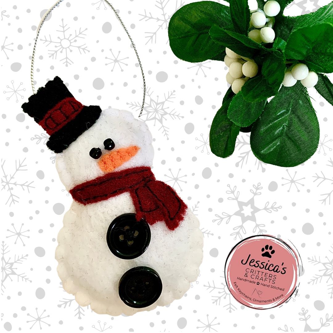 Snowman Christmas Ornaments!