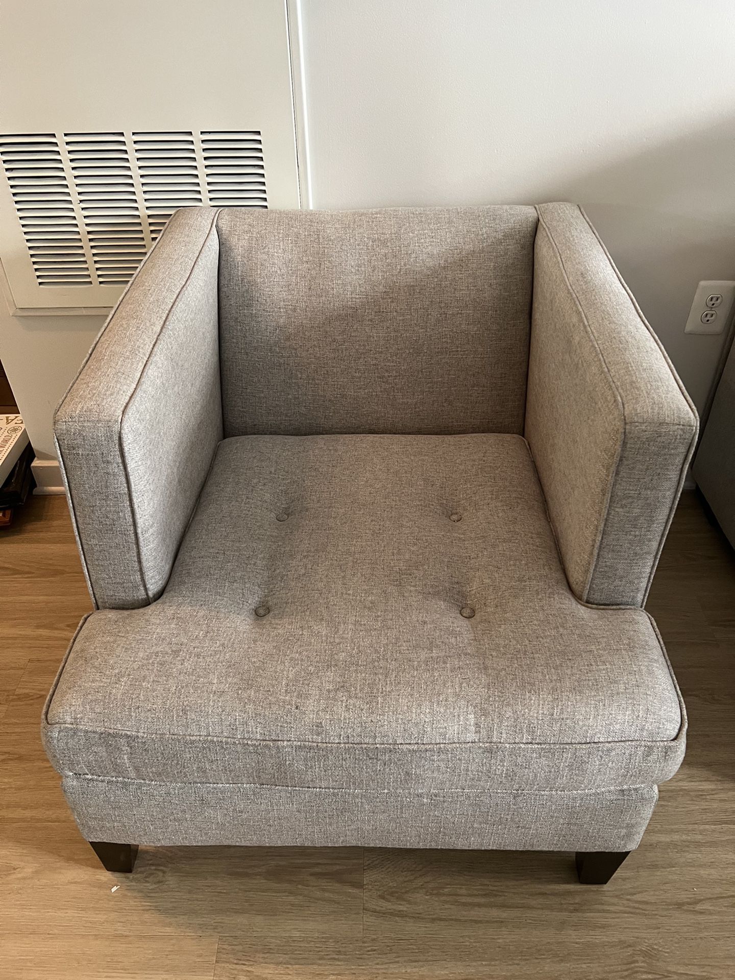 Gray Armchair / Sofa Chair