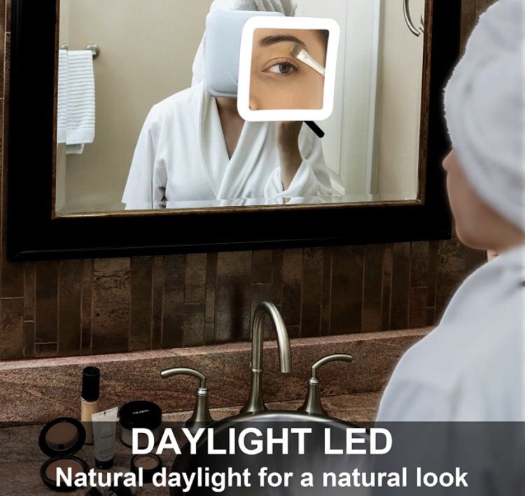 10x Magnifying Led Makeup Mirror 