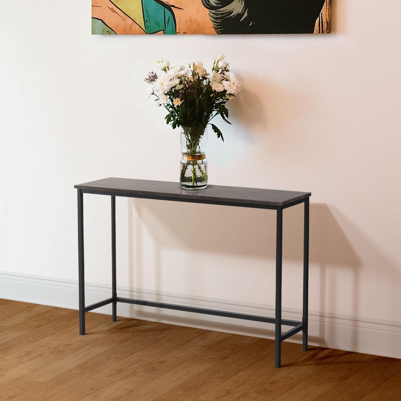 Zenvida Sofa Console Table For Hallway Entryway Living Room