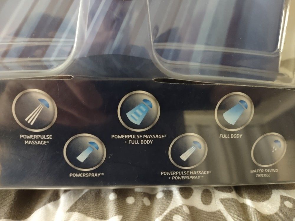 Waterpik Powerpulse 6 Spray Shower Head 6.8l/min