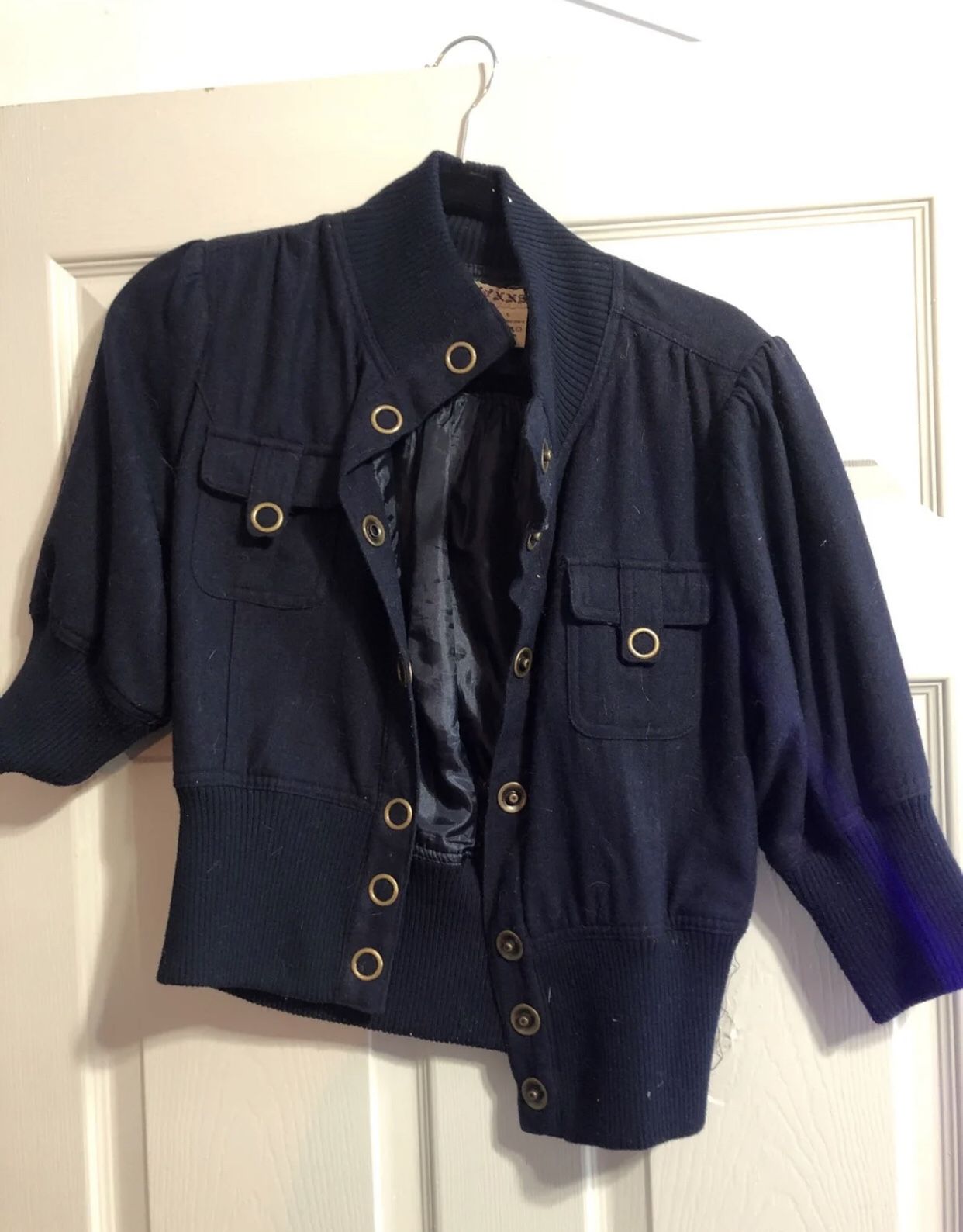 Trendy Navy Jacket