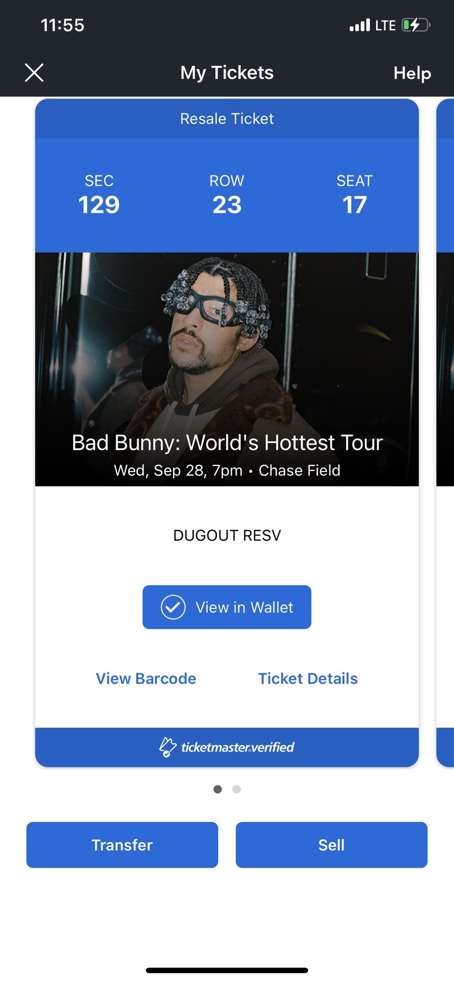 Bad Bunny tickets