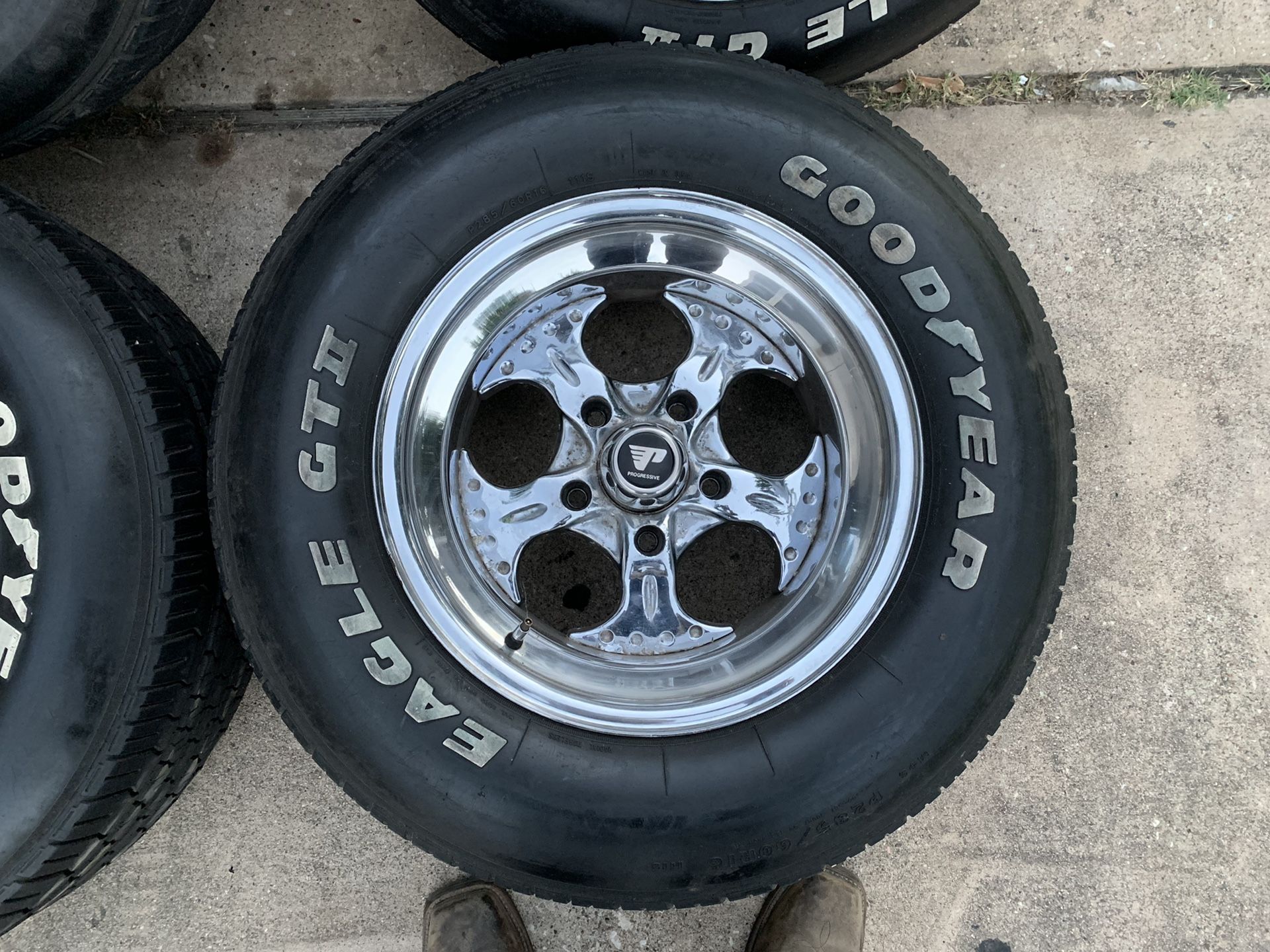 Progressive Wheels Baby Billets for Sale in Houston, TX - OfferUp