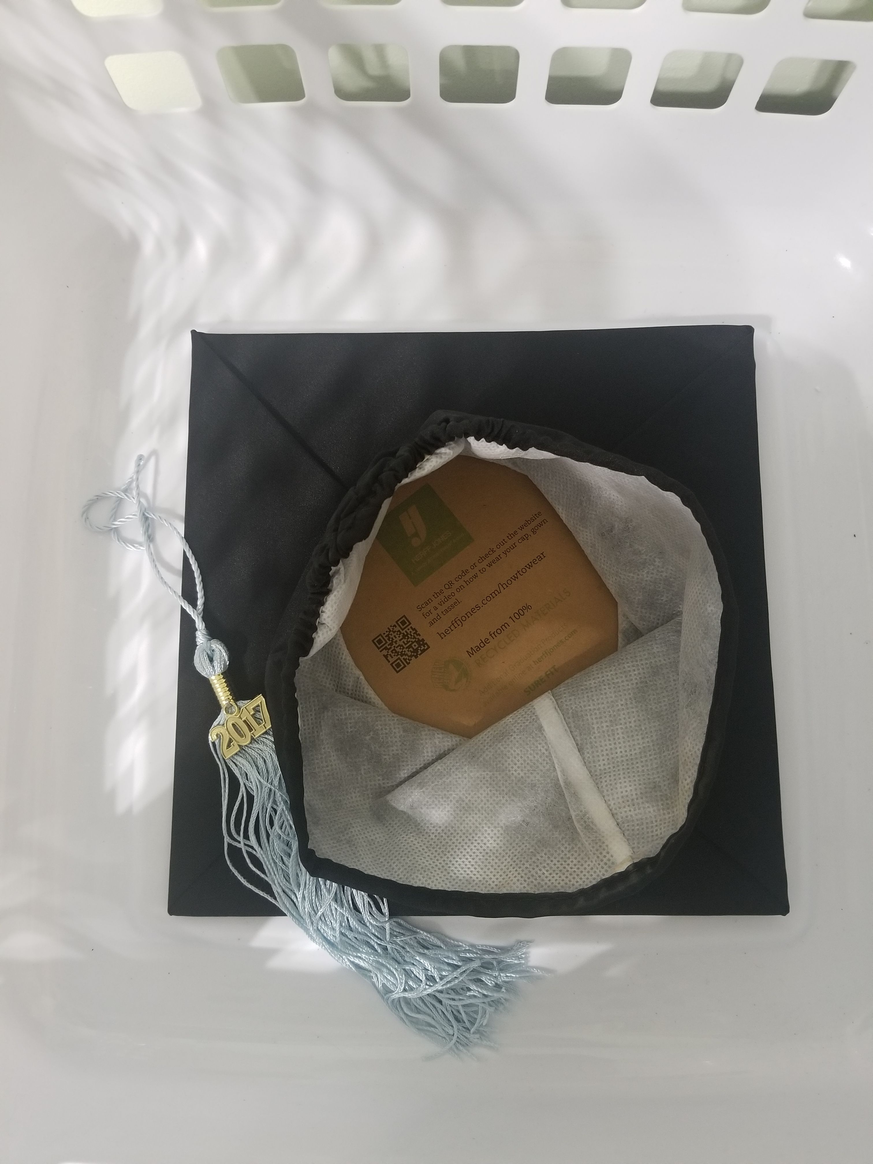 Masters graduation gown. Edu tassel and dressing. Worn once in perfect condition.