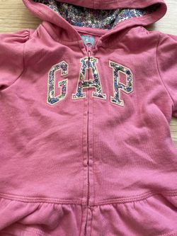 Pink Gap hoodie Size 18-24  months  Thumbnail