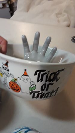 Halloween Candy Bowl,Spider Bowl,Skull Thumbnail