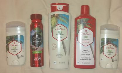 OLD SPICE FIJI PRODUCTS - GREAT BUY!  Thumbnail