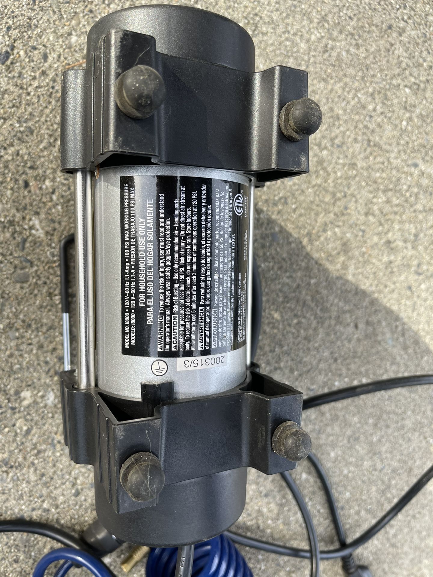 Goodyear i8000 120v Air Inflator