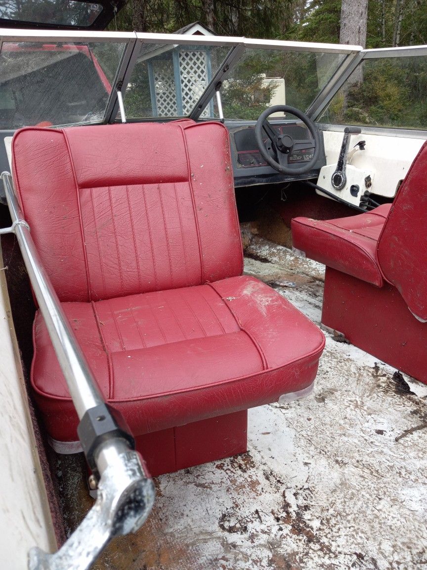Boat Seats In Really Fair Shape