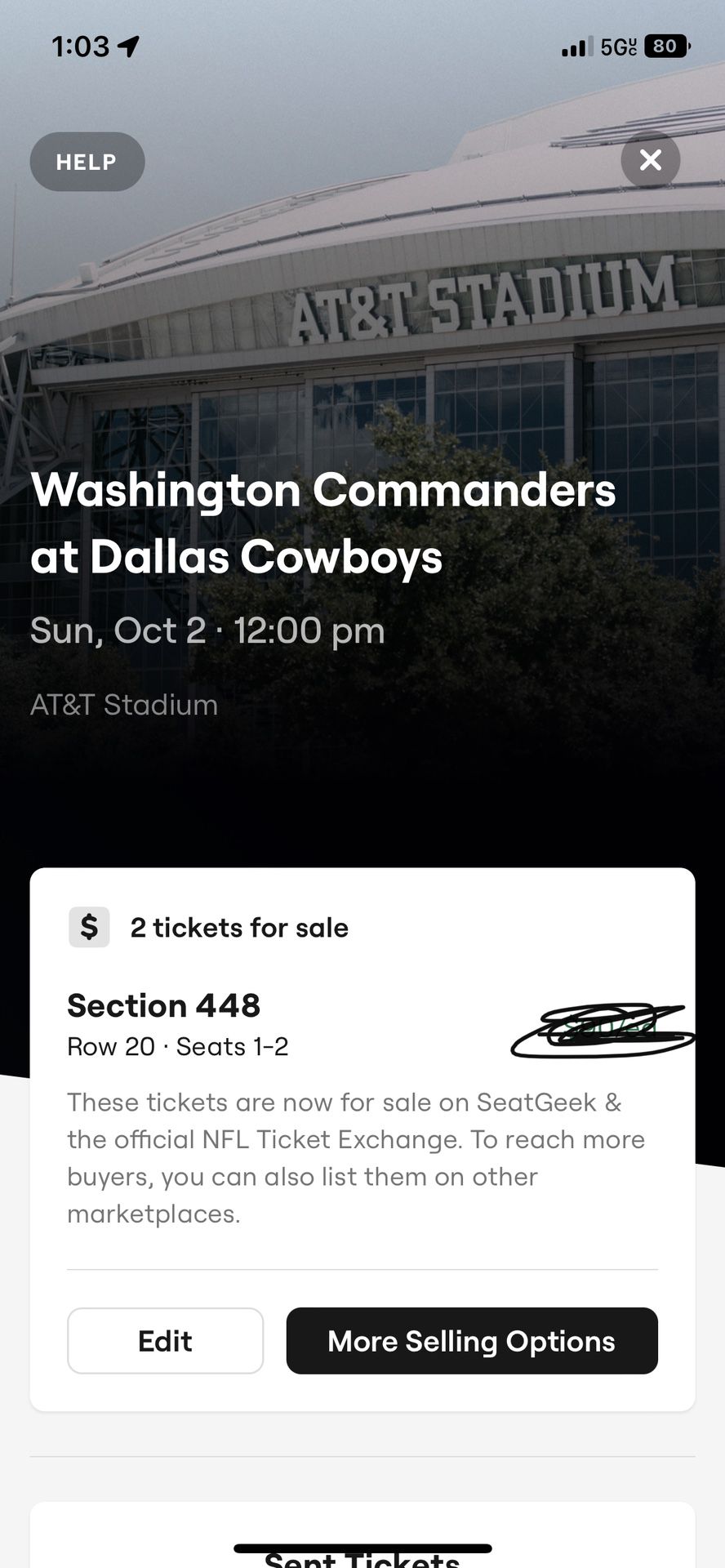 Dallas cowboys Vs Washington Redskins 