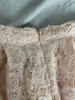 Pretty Lace Tulle Pink Skirt Thumbnail