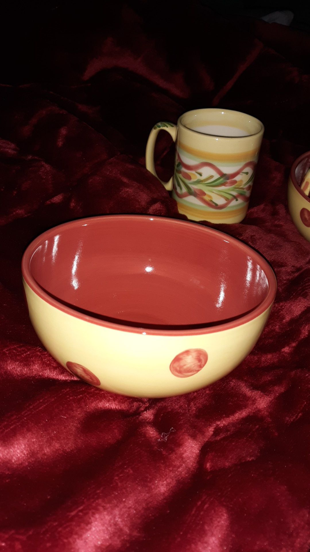 Coffee and bowl set