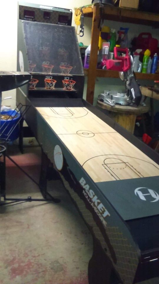 Basketball SKEE BALL GAME