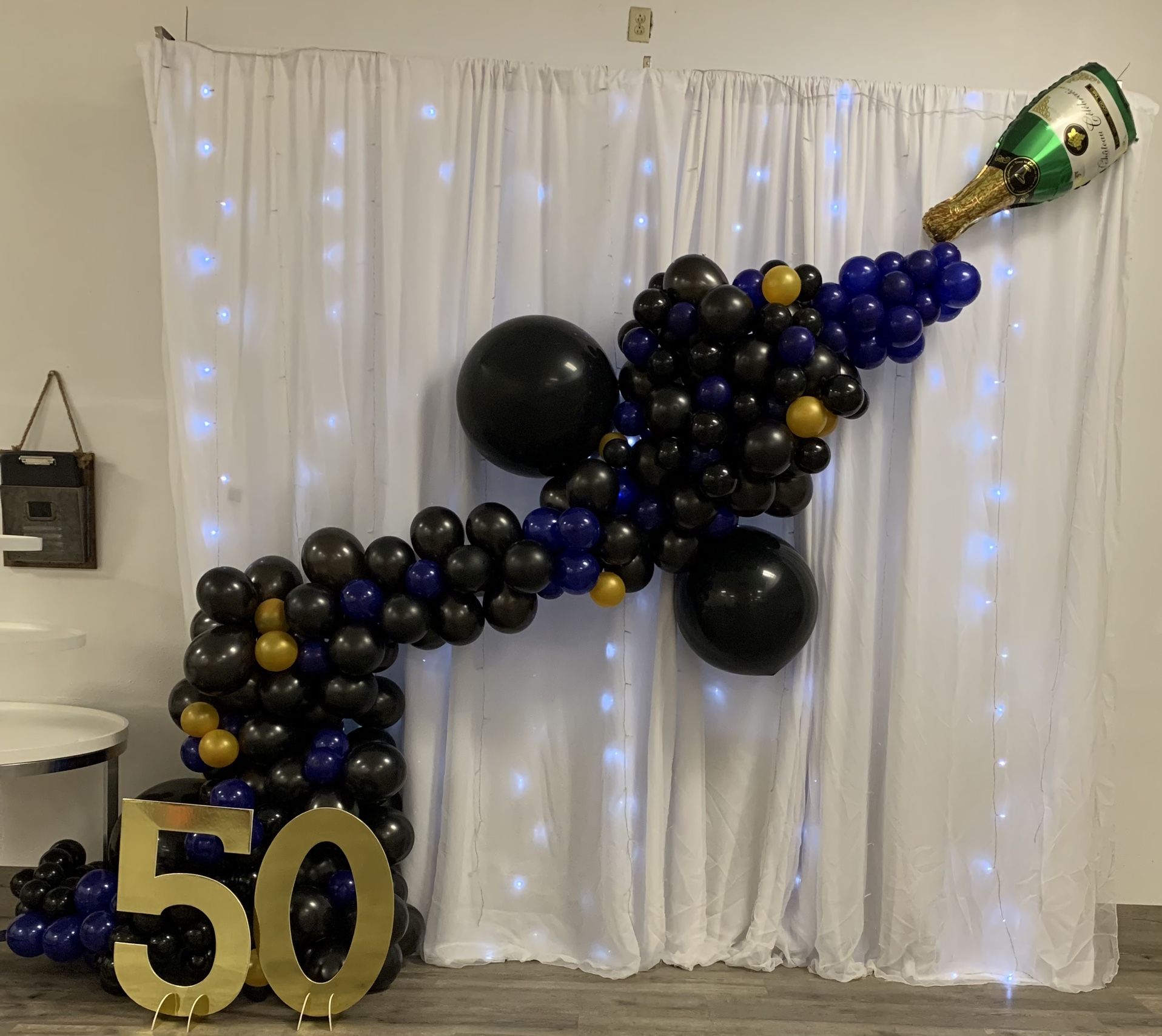 Bottle Birthday Setting