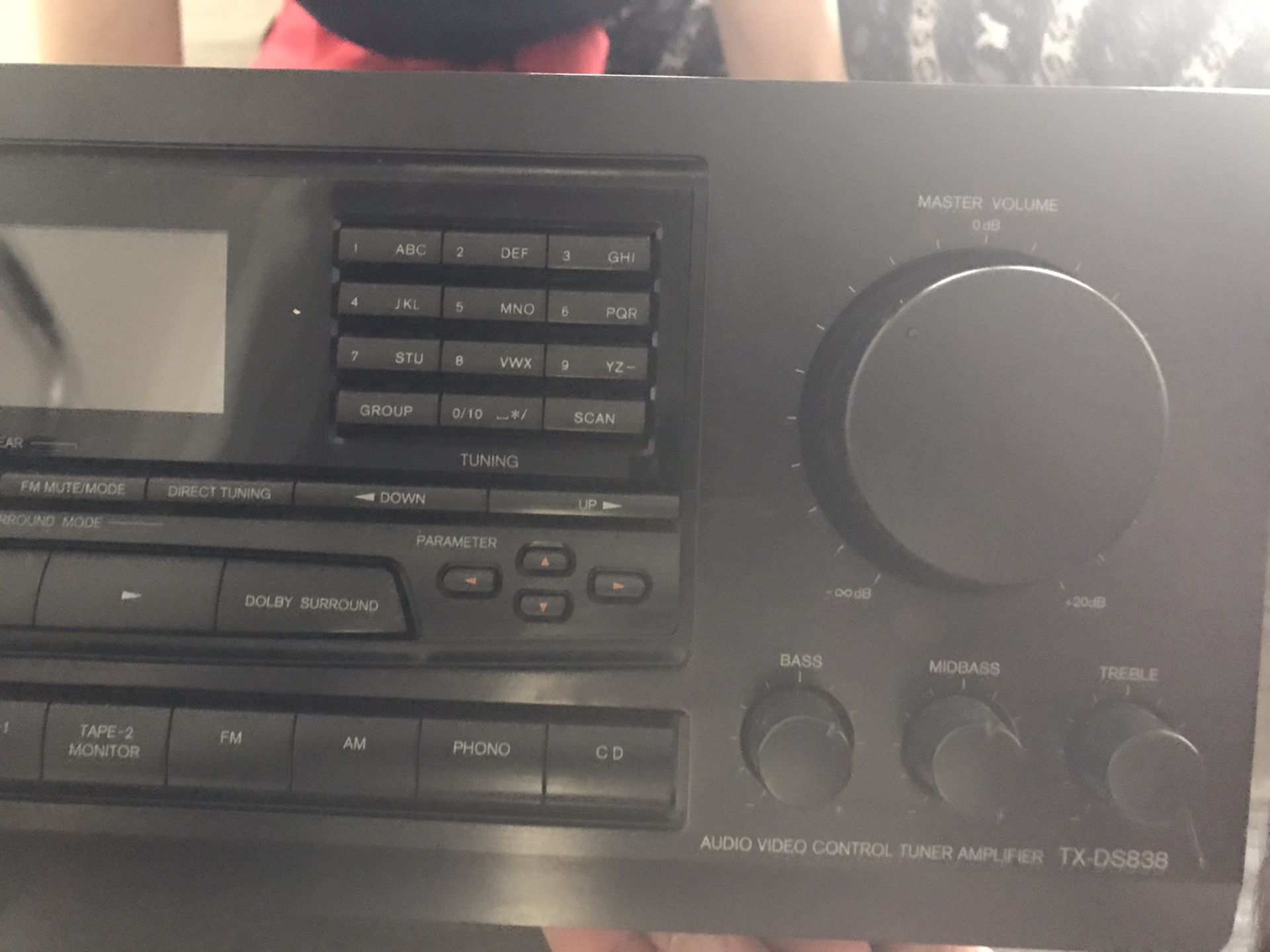 Onkyo Receiver with Bluetooth
