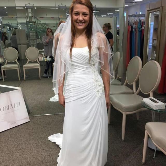 David’s Bridal Wedding dress