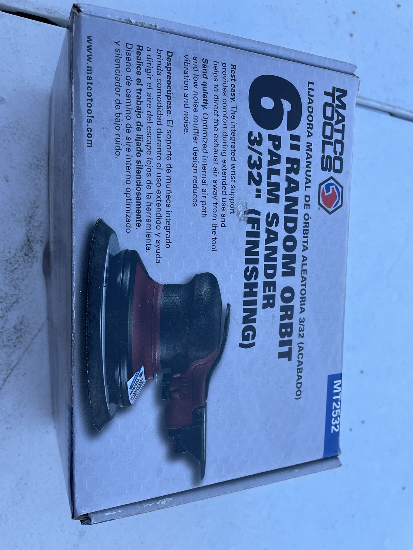 (auto Body DJ) Orbit Sander MATCO TOOLS