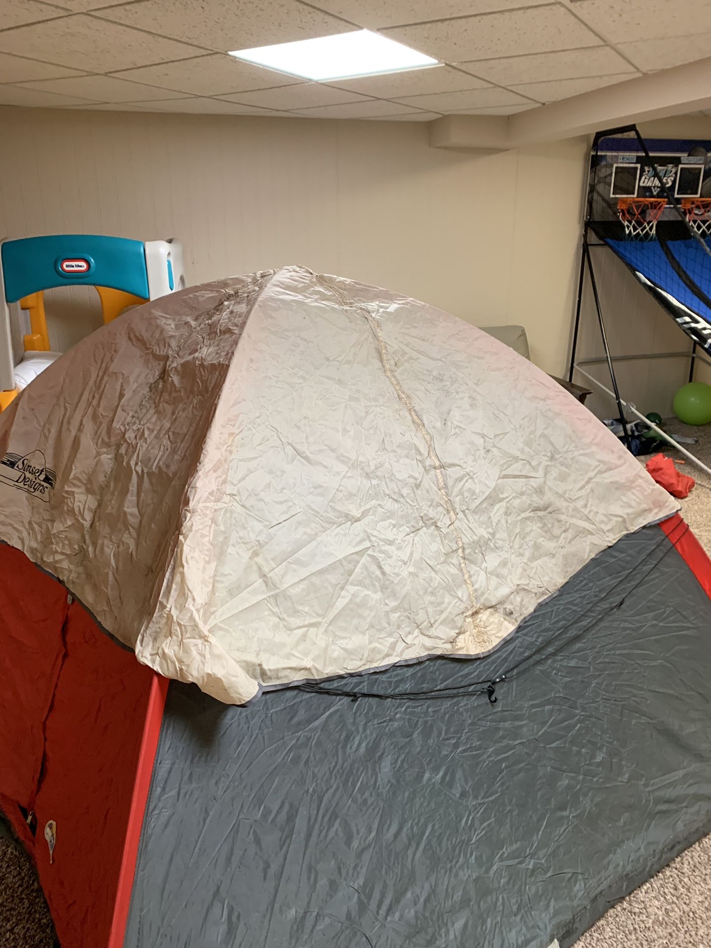 Sunset design camping tent