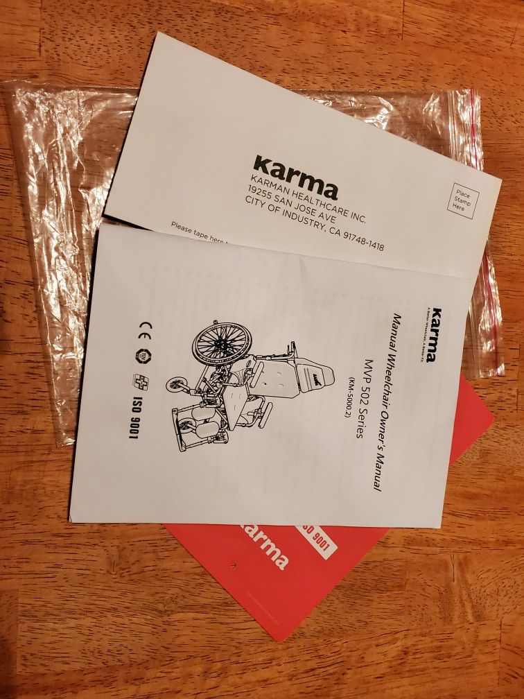 Karma MVP 502 Wheelchair
