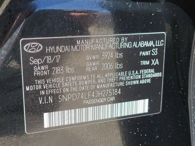 2018 Hyundai Elantra
