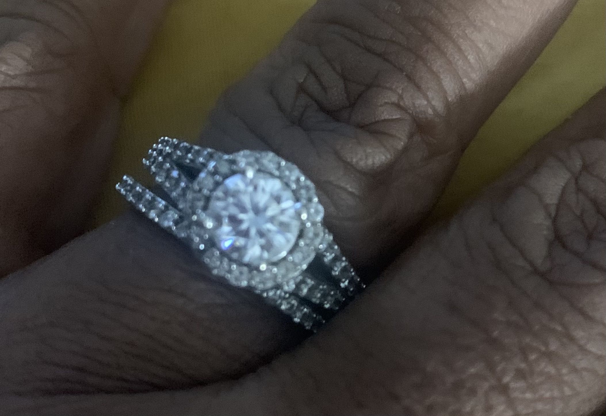2 .00 Carat Bridal Wedding Set