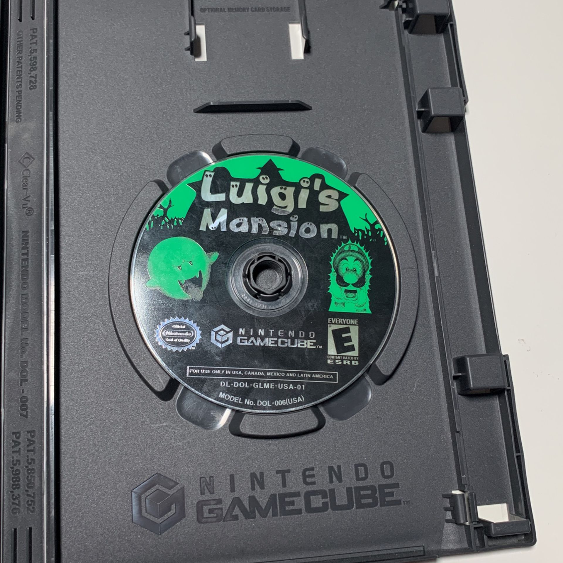 Luigis Mansion Nintendo Gamecube 