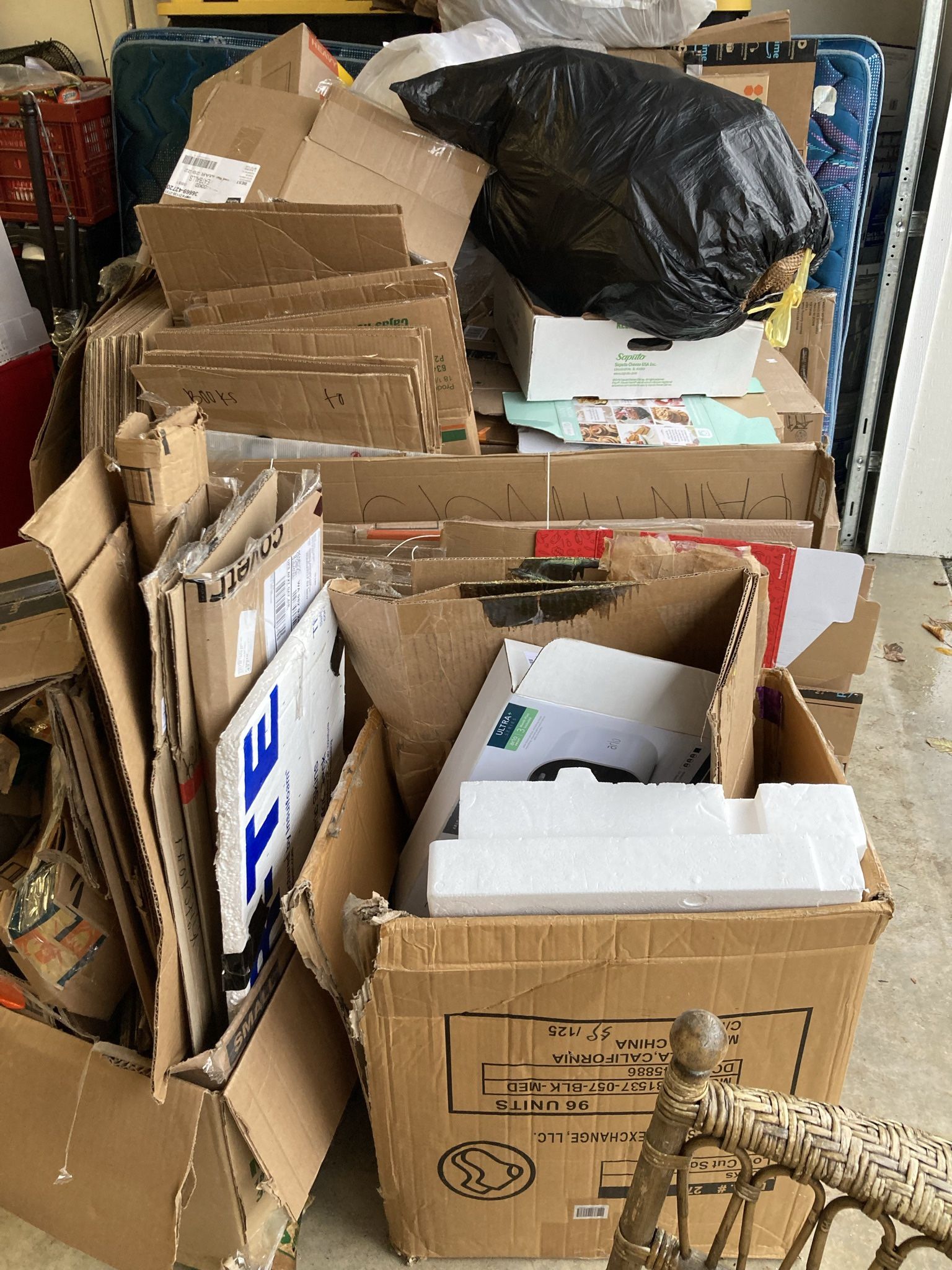 A TON of Moving Boxes , Wrap & Box Filler