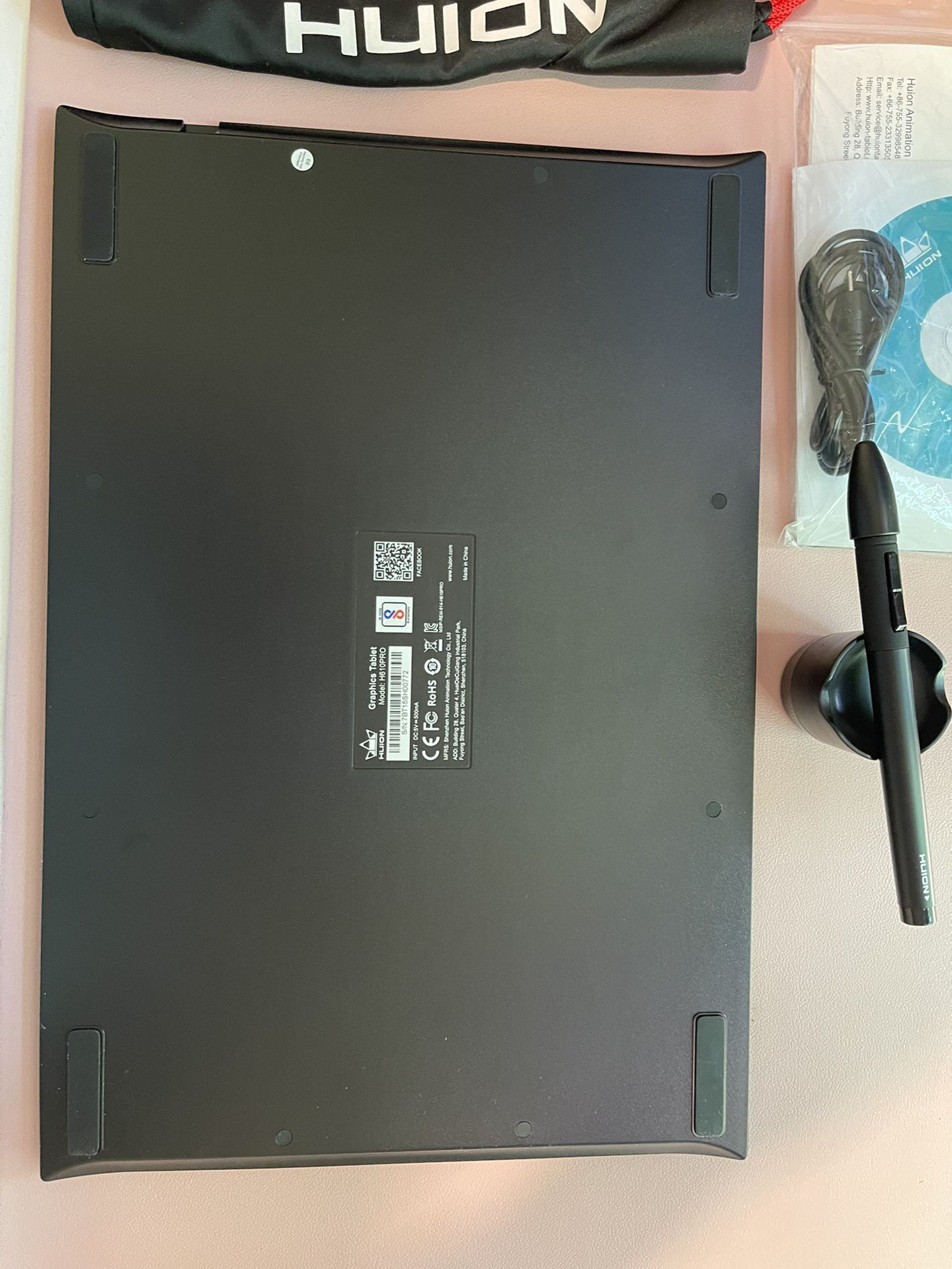 HUION Graphics Tablet H610PRO