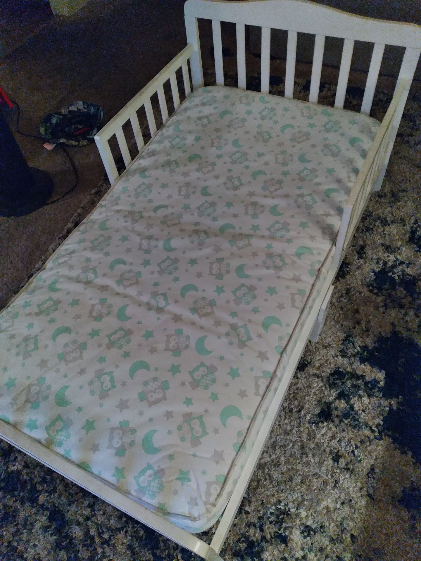 White Toddler Bed