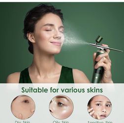 Oxygen facial machine – Anti-Aging Skin Care nano Facial Steamer – Portable Makeup Airbrush – Ideal Water Mister for Natural and lowing Complexity – M Thumbnail