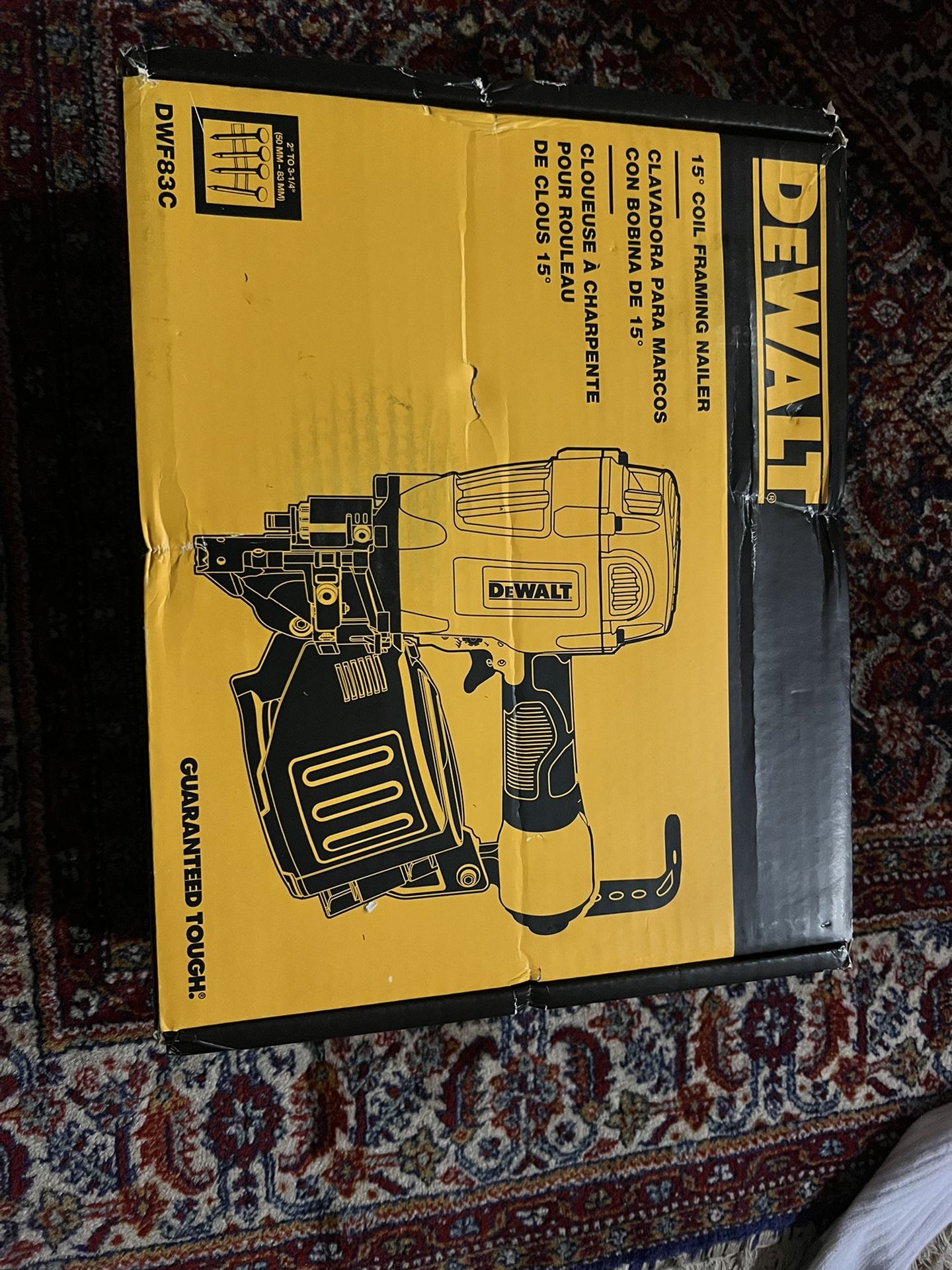 15 Degrees Coil Framing Nailer