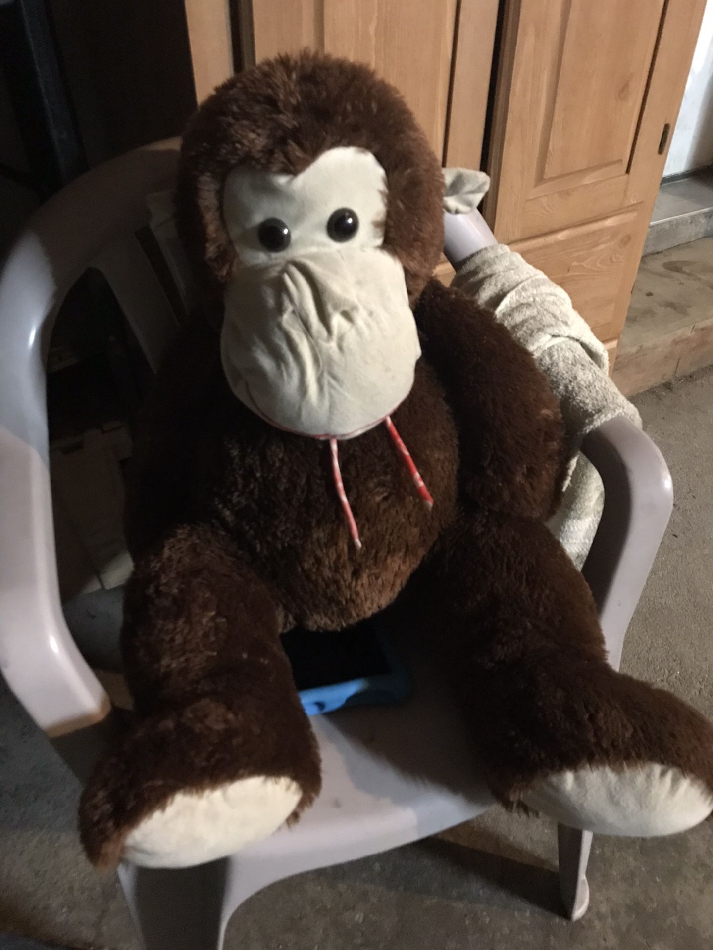 Big Stuffed Monkey