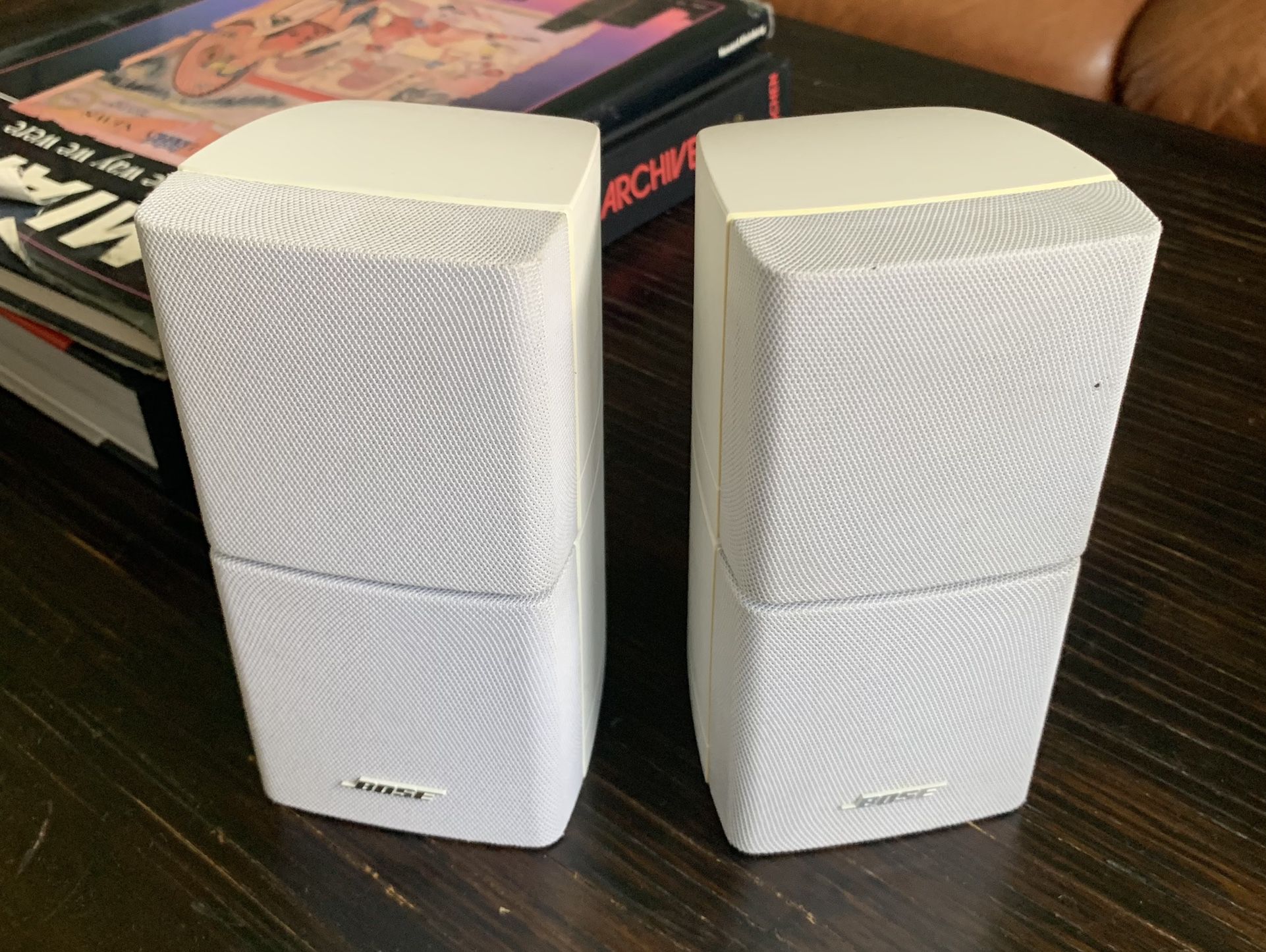 (2) Bose Acoustimass Dual Cube Audiophile Speakers!
