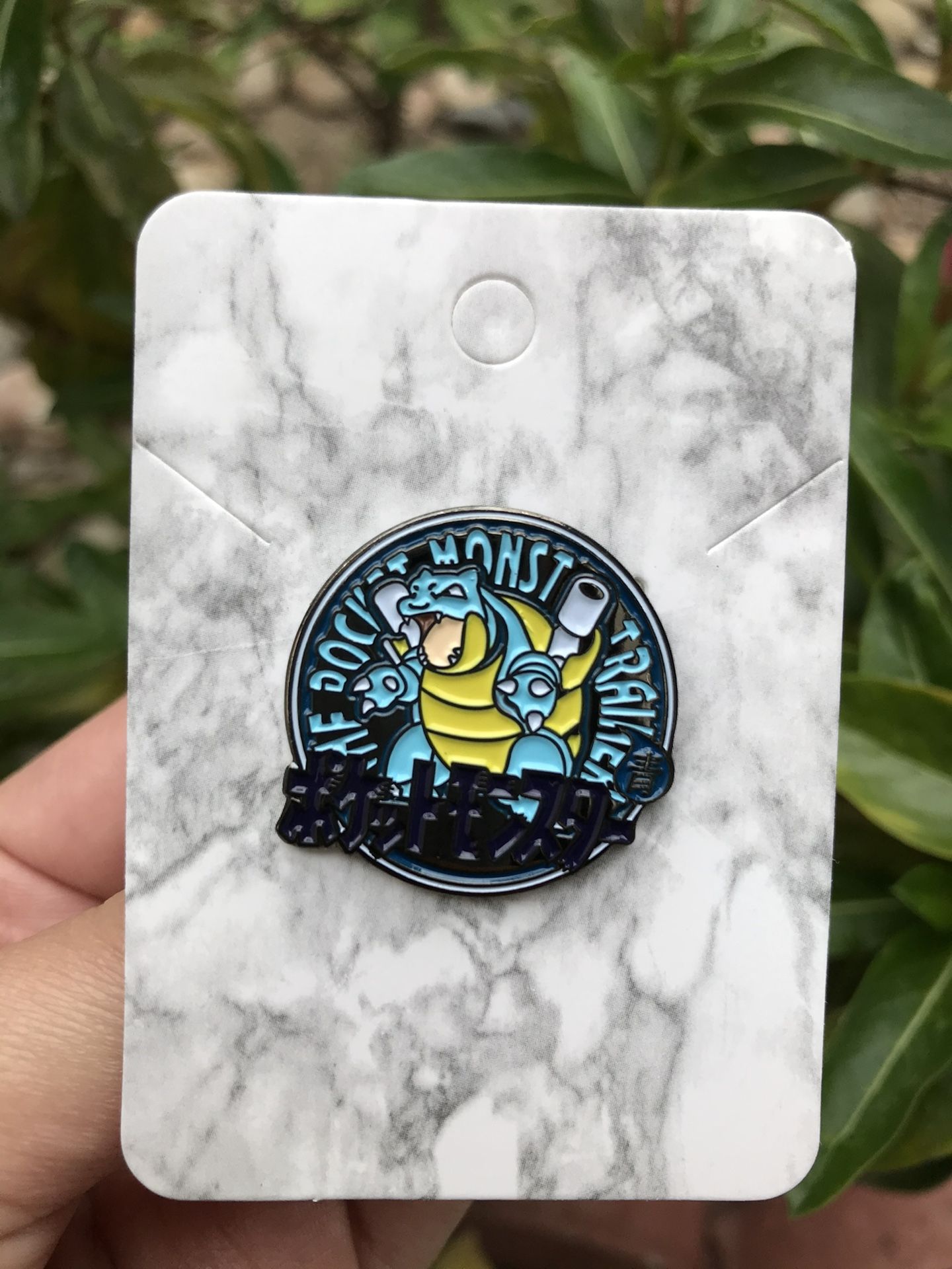 Blastoise Pokemon Pocket Monsters Japanese Pokemon Pin