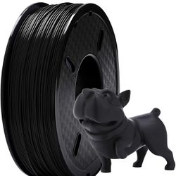 DOYOLLA PLA 3D Printer Printing Filament, 1.75 mm, Dimensional Accuracy +/- 0.02 mm, 1 kg Spool, Fit Most FDM Printer (Black) Thumbnail