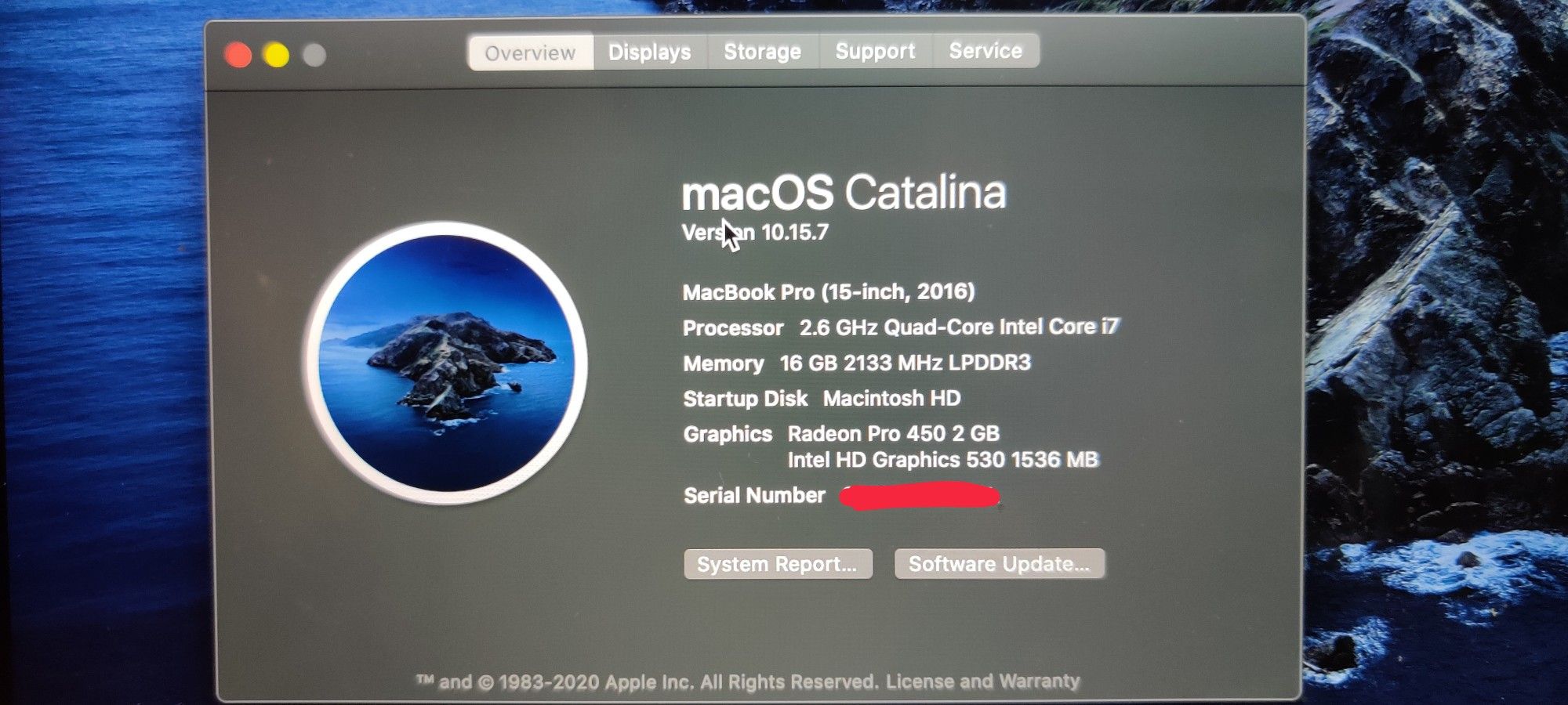 Macbook Pro 15 2016