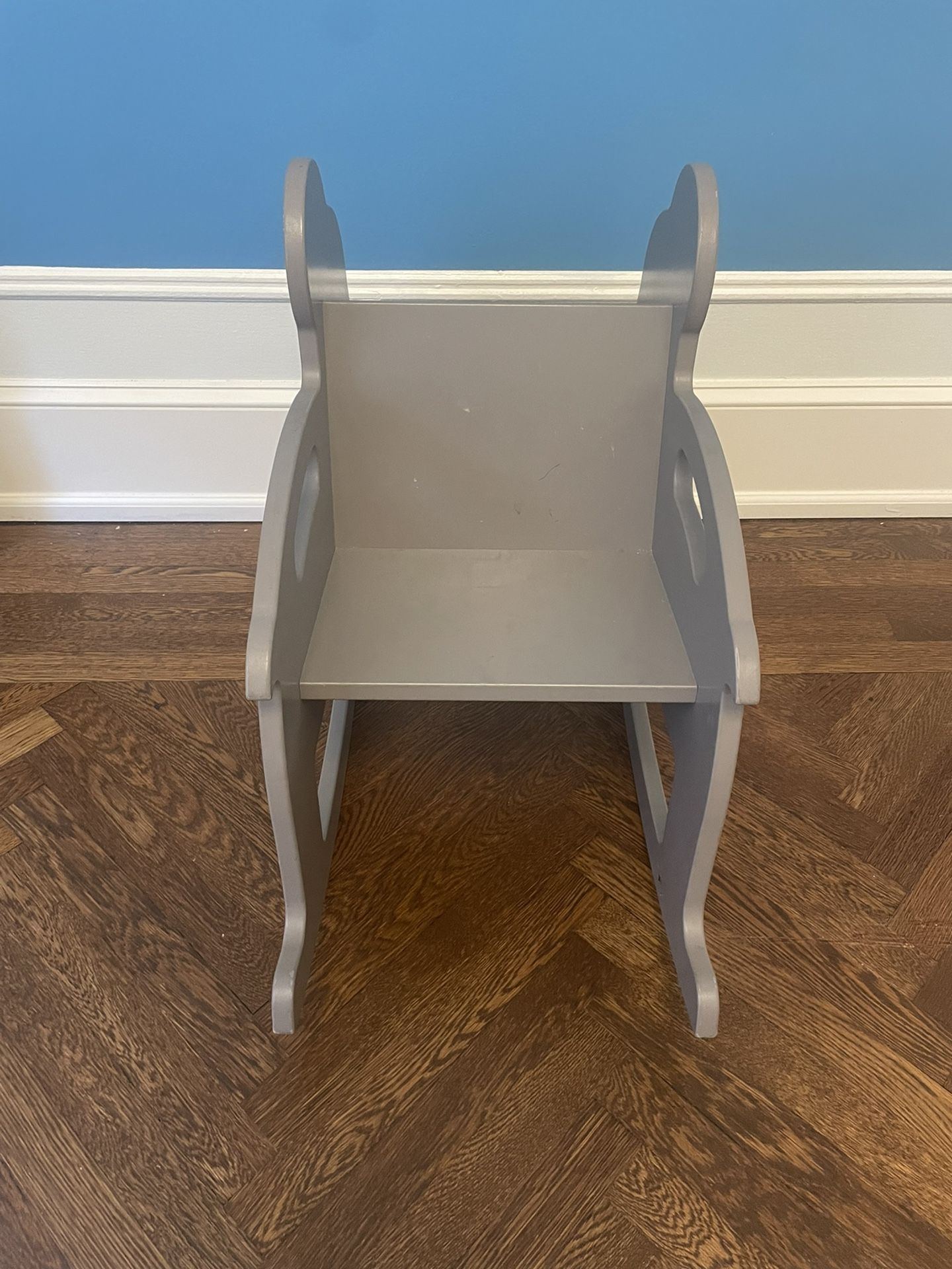 Manny & Simon Grey Elephant Rocking Chair