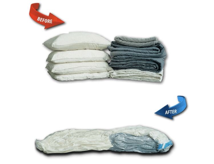 Vacuum Storage Bags | Variety 12 PACK or Jumbo 8 Pack