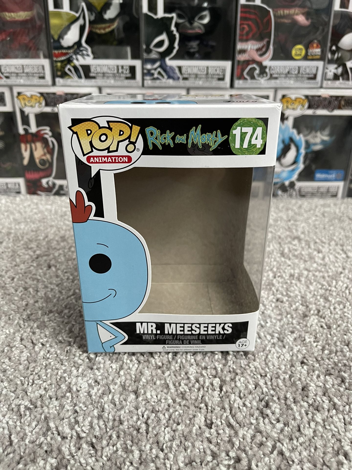 Mr. Meeseeks Funko Pop Replacement Box