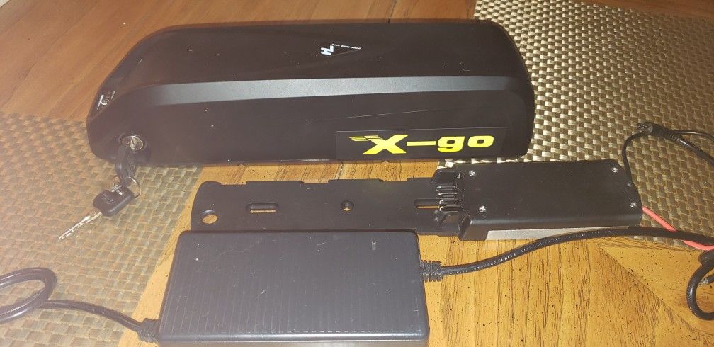 X-go Lithium Electric Bike Battery NEW