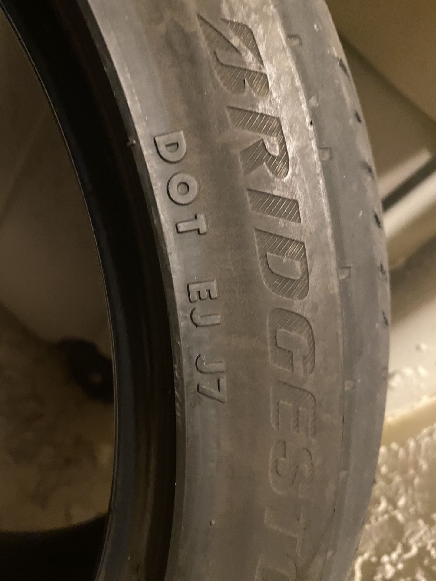 Two (2) Tires sizes: Ring size 18- 225/45/R18 Low Profile “Potenza”Asking $120. Both Obo today…