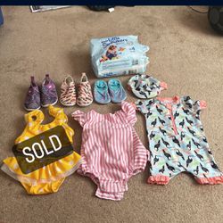 Girl: Infant Swimwear + Swim Shoes & Swim Hats Thumbnail